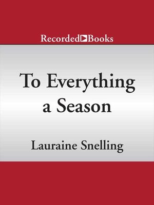 cover image of To Everything a Season